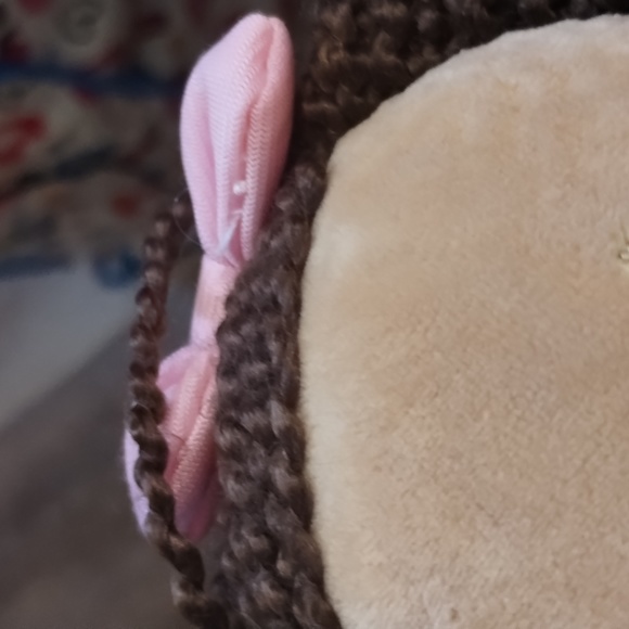 Petting Zoo Nurse Rag Doll  17" Tall Pink Uniform, Shiny Sneakers - Picture 10 of 15